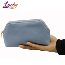 Wholesale Makeup Hand Bag Custom Size Vegan Embossed Leather Makeup Bag Cosmetic Personal Makeup Bag for Women